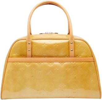 Louis Vuitton Pre-owned Handbags, female, Yellow, Size: ONE SIZE Pre-owned Boston Handbag
