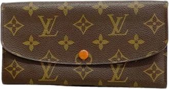 Louis Vuitton Pre-owned Portafoglio lungo (bifold) - - Pre-owned - Donna - Marrone - ONE SIZE