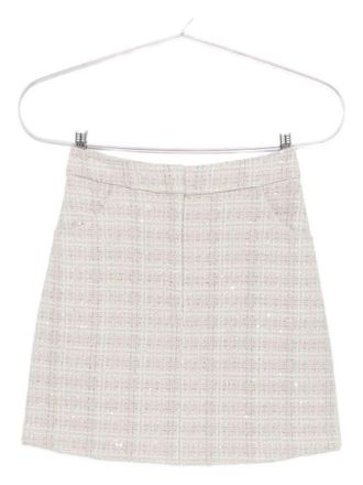 Emporio Armani Wool Blend Mini Skirt