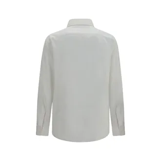 Brunello Cucinelli Cotton Dress Shirt - White