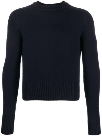 Extreme Cashmere mock-neck cashmere jumper - women - Cashmere - One Size - Blue