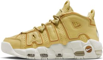 Nike Buff Gold Basketbalsneakers - Dames - Fitnessschoenen - Geel - 40 EU - Leer - Fitness