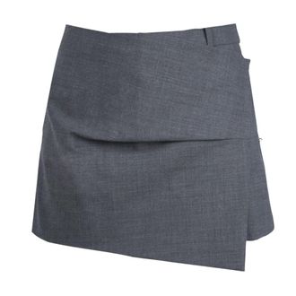 ottod'Ame Minifalda lisa - Skirts - Mujer - Gris - 2XS
