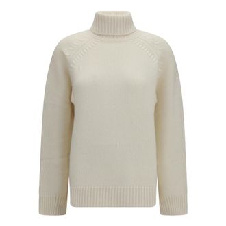 P.A.R.O.S.H. Maglione Girocollo in Cashmere - - Knitwear - Donna - Beige - M