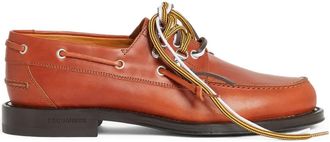 Dsquared2 x Magliano Mocassini da barca in pelle - Marrone