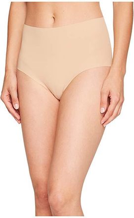Commando Solid High-Rise Panty HRP01 Womens Underwear Beige : MD/LG, Microfiber/Nylon/Spandex