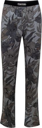 Tom Ford Gray Silk Mens Nightgown