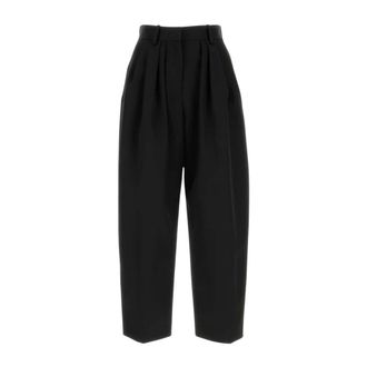 Isabel Marant Janice Trousers - female - Isabel Marant - Tapered Trousers - Black - XS - Trousers
