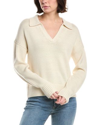 Rag & Bone Gretchin Wool-Blend Polo Sweater