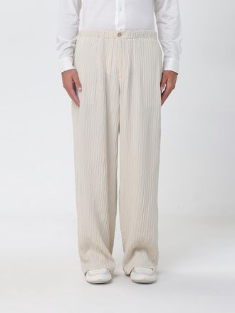 Emporio Armani High-Waisted Wide-Leg Viscose Palazzo Trousers
