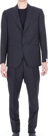 Caruso Norma Wool-Mohair Tailored Suit