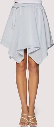 Lost + Wander Oasis Mini Skirt In Light Blue