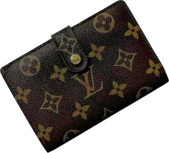 Louis Vuitton Pre-owned Canvas Portemonnee - Dames - Vintage Accessoires - Bruin - ONE Size - Vintage