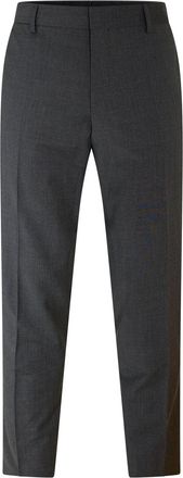 HUGO BOSS Mens H Genius Mm C Straight Leg Trousers in Dark Grey - Size 36W/32L