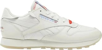 Reebok Fitness, Dames, Beige, 38 EU, Leer, Classic Leather Its a Mans World