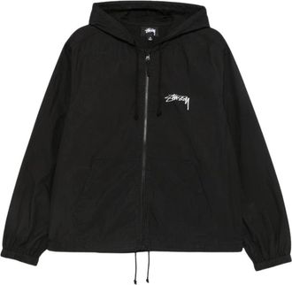 St&uuml;ssy Lichtgewicht Jack - Heren - Zomerjassen - Zwart - S - Katoen - Jassen