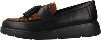 Geox Arlara Loafers - Dames - Loafers - Veelkleurig - 38 EU - Leer - Schoenen