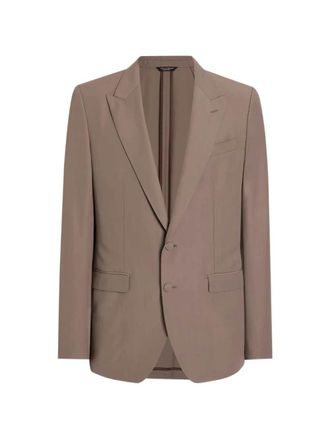 Dolce & Gabbana Giacca monopetto in popeline di lana Dolce & Gabbana