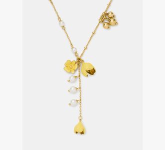 Kate Spade New York Golden Bloom Y Necklace
