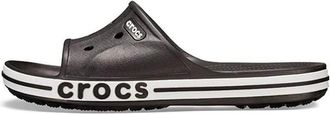 Crocs Bayaband Clog Hollow Out Casual Black Slippers 205392-066