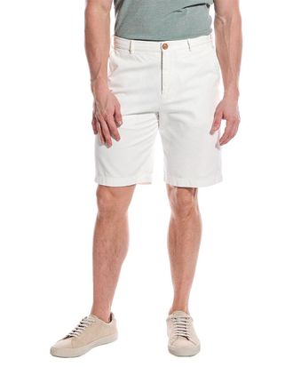 Brunello Cucinelli Cotton Shorts - White