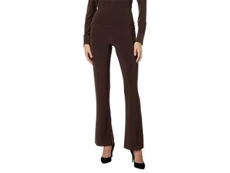 Norma Kamali Boot Pants Womens Casual Pants Chocolate : LG 33, Polyester/Spandex