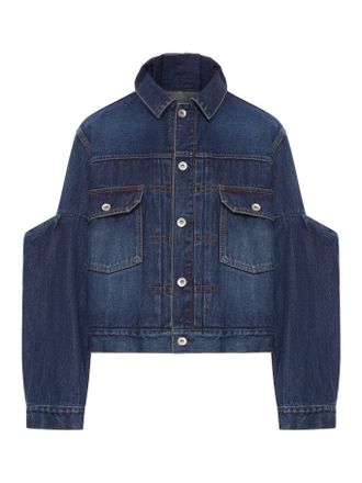 sacai COTTON DENIM JACKET - Sacai - Woman