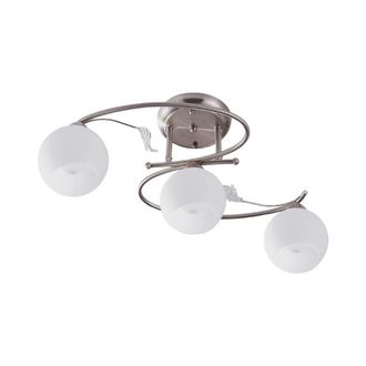 Lindby L&aacute;mpara de techo de Vidrio Gris