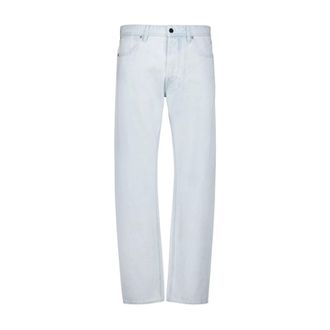 Stone Island Extra Bleach Katoenen Jeans - Heren - Regular Fit Jeans - Blauw - W34 - Katoen - Jeans