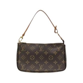 Louis Vuitton Pre-owned Mini Bags, female, Brown, Size: ONE SIZE Pre-owned Monogram Accessory Pouch