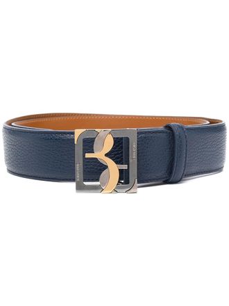 Billionaire Boys Club Cintura con doppia fibbia - Blu