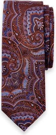 Paul Fredrick Paisley Woven Silk Tie