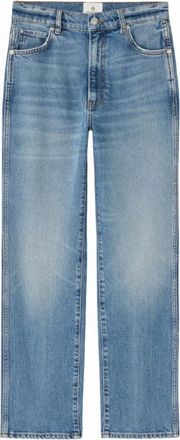 Anine Bing Jane Jeans - Dames - Regular Fit Jeans - Blauw - W29 - Denim - Jeans
