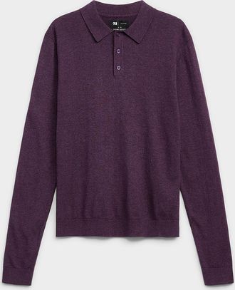 Le 31 Mens Modal knit Polo Shirt
