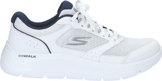 Skechers Mens Go Walk Flex Sneaker, White Synthetic/Textile, 8.5 UK