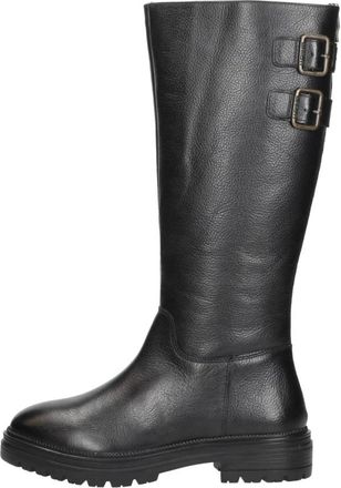 Maruti Briony Lange Laarzen - Dames - Hoge Laarzen - Zwart - 39 EU - Leer - Schoenen