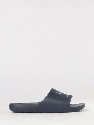A|X Armani Exchange Sliders in gomma