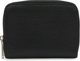 Louis Vuitton Noir Epi Leather Coin Purse/Coin Case (Pre-Owned)