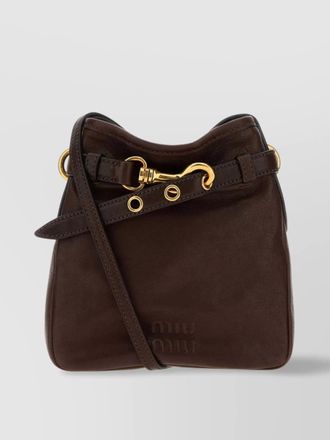 Miu Miu nappa leather crossbody bag