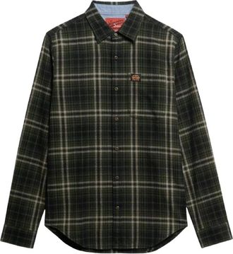 Superdry Camisa casual - Shirts - Hombre - Verde - XL