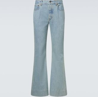 Valentino Logo flared jeans