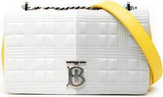 Burberry Borsa a tracolla Lola piccola in pelle di agnello tricolore trapuntata 2018-2025 - Multicolore