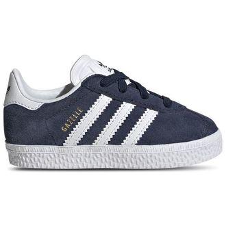 adidas Boys adidas Originals Gazelle - Boys Toddler Running Shoes White/White/Collegiate Navy Size 10.0