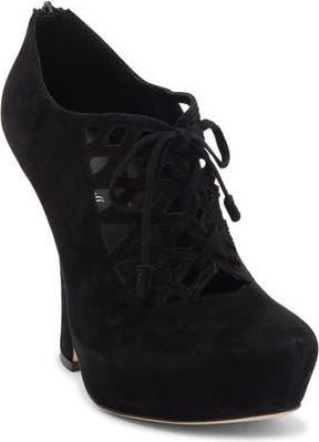 Jeffrey Campbell Chesire Pump in Black Suede at Nordstrom Rack, Size 9.5