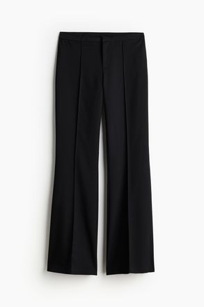 H&M Elegante ausgestellte Hose - Schwarz