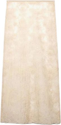 Roseanna Dames, Rokken, Beige, Maat: S Katoen