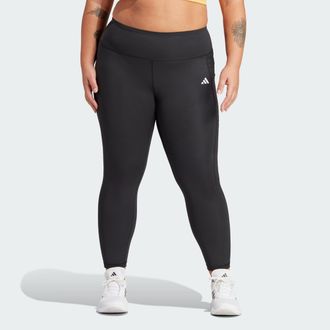 adidas Womens adidas Optim&eacute; Full-Length Leggings (Plus Size)