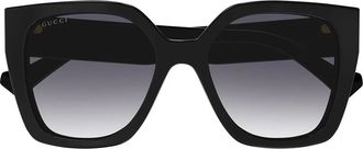Gucci Sunglasses Gg1300 S 004 Black/Dark Grey Women