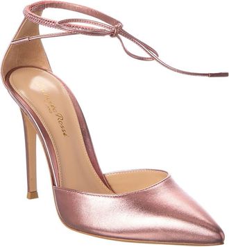 Gianvito Rossi Montecarlo DOrsay 105 Leather Pump