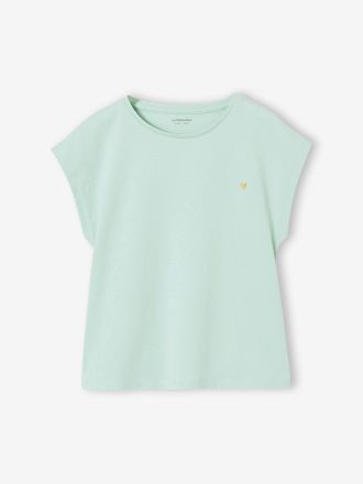 Vertbaudet M&auml;dchen T-Shirt BASICS Oeko-Tex aqua